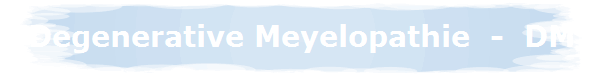 Degenerative Meyelopathie  -  DM